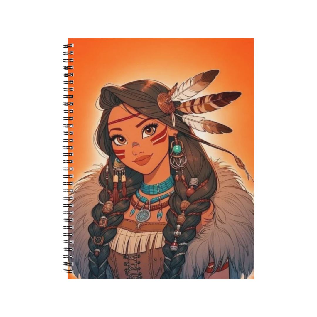 Pocahontas - Carnet spirale A5 | Viking Carnets et bloc-notes Disney Shop | Anylem Beauty 