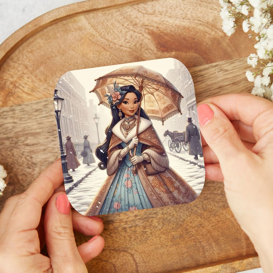 Pocahontas - Dessous de verre | Années 20 Dessous de verres Disney Shop | Anylem Beauty 