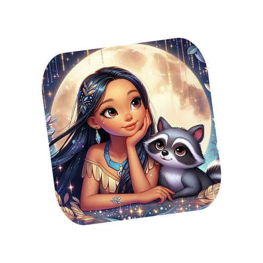 Pocahontas - Dessous de verre | Mignonette Dessous de verres Disney Shop | Anylem Beauty 