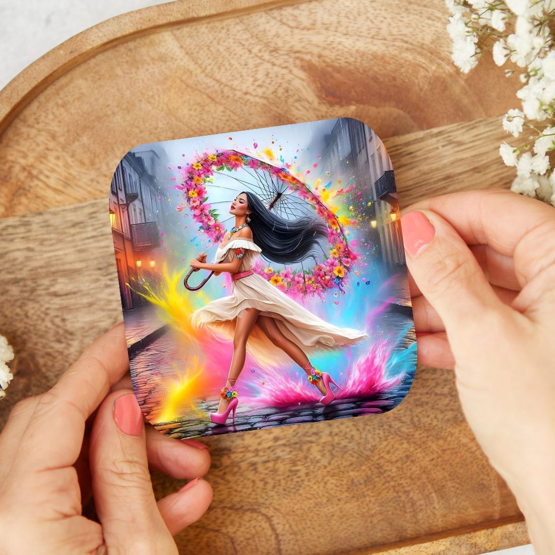 Pocahontas - Dessous de verre | Rainbow Dessous de verres Disney Shop | Anylem Beauty 