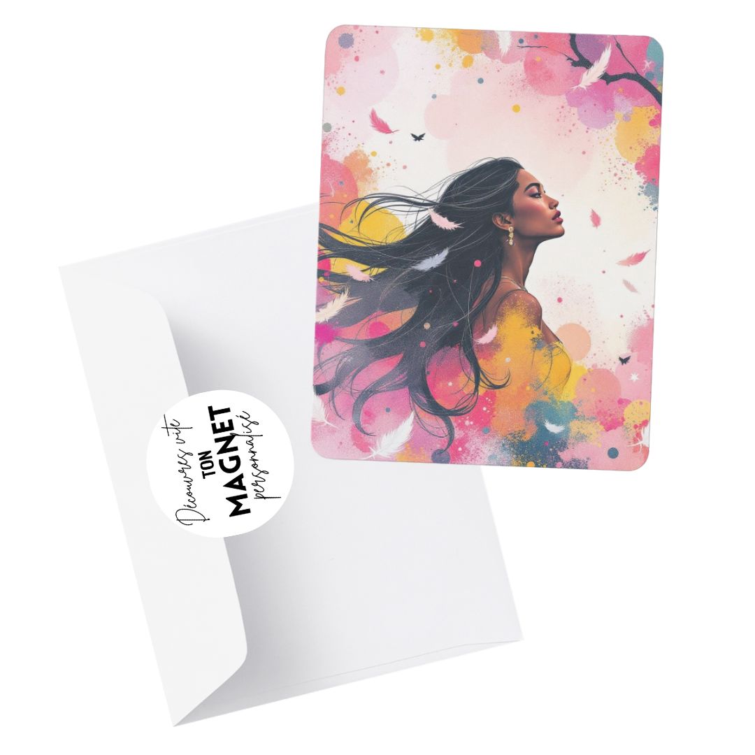 Pocahontas - Personnalisation | Aquarelle Personnalisation Disney Shop | Anylem Beauty Magnet 