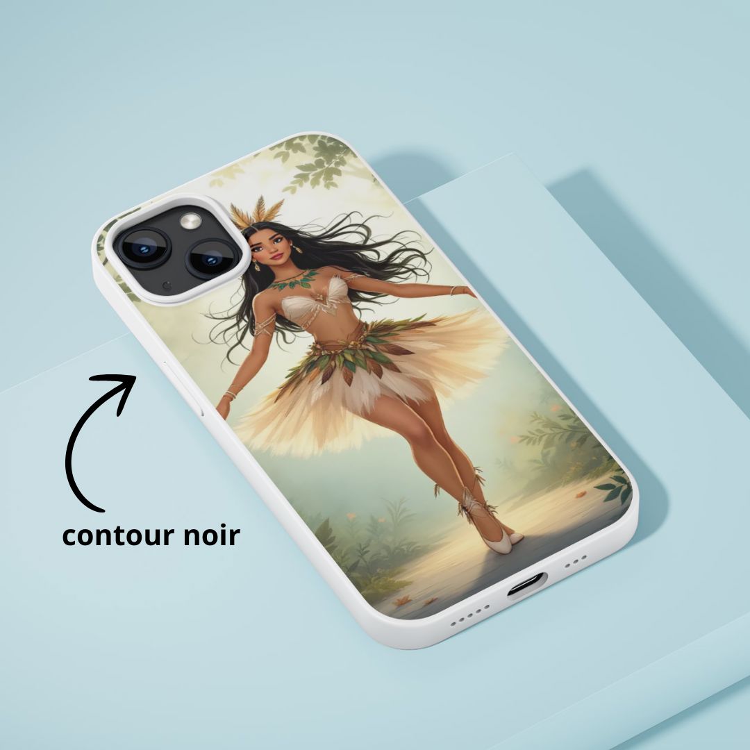 Pocahontas - Personnalisation | Danseuse Personnalisation Disney Shop | Anylem Beauty Coque de téléphone 