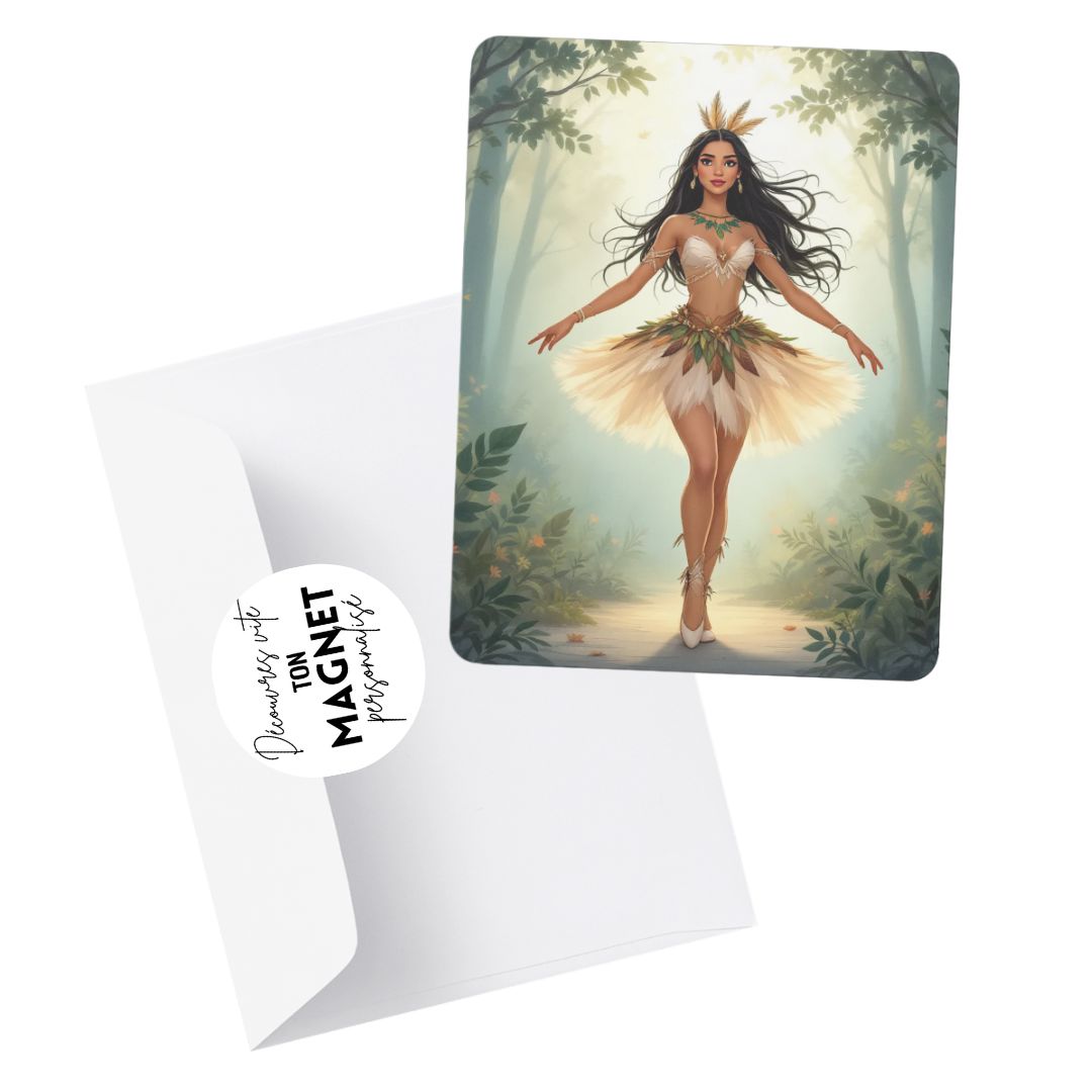 Pocahontas - Personnalisation | Danseuse Personnalisation Disney Shop | Anylem Beauty Magnet 