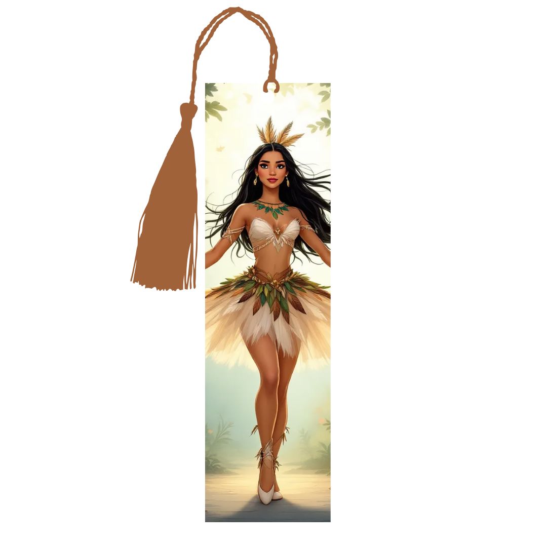 Pocahontas - Personnalisation | Danseuse Personnalisation Disney Shop | Anylem Beauty Marque page 
