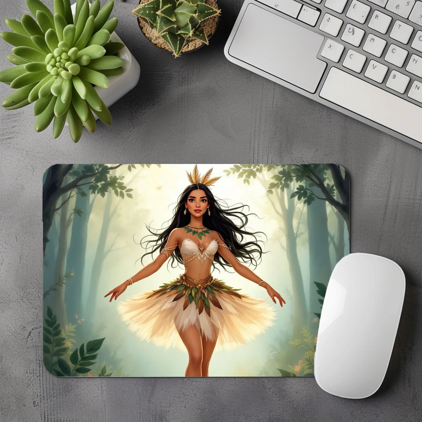 Pocahontas - Personnalisation | Danseuse Personnalisation Disney Shop | Anylem Beauty Tapis 