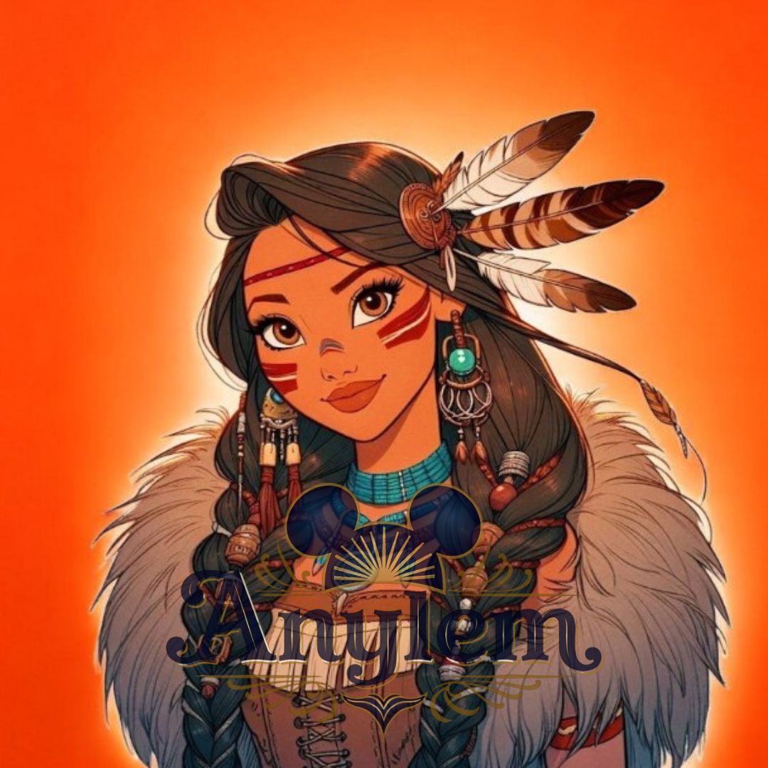 Pocahontas - Personnalisation | Viking Personnalisation Disney Shop | Anylem Beauty 