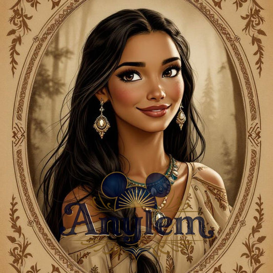 Pocahontas - Personnalisation | Vintage Personnalisation Disney Shop | Anylem Beauty 