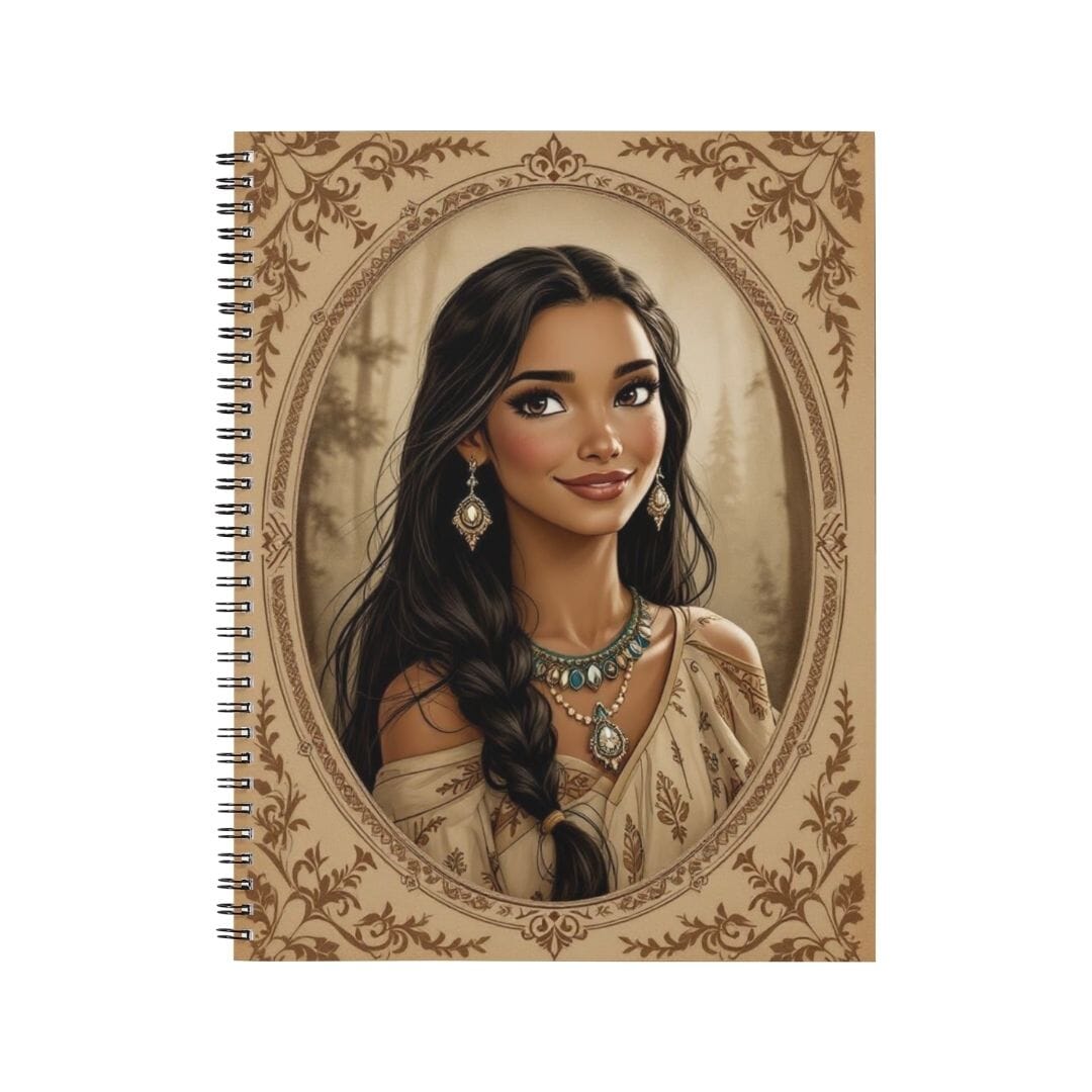Pocahontas - Personnalisation | Vintage Personnalisation Disney Shop | Anylem Beauty Carnet de notes A5 