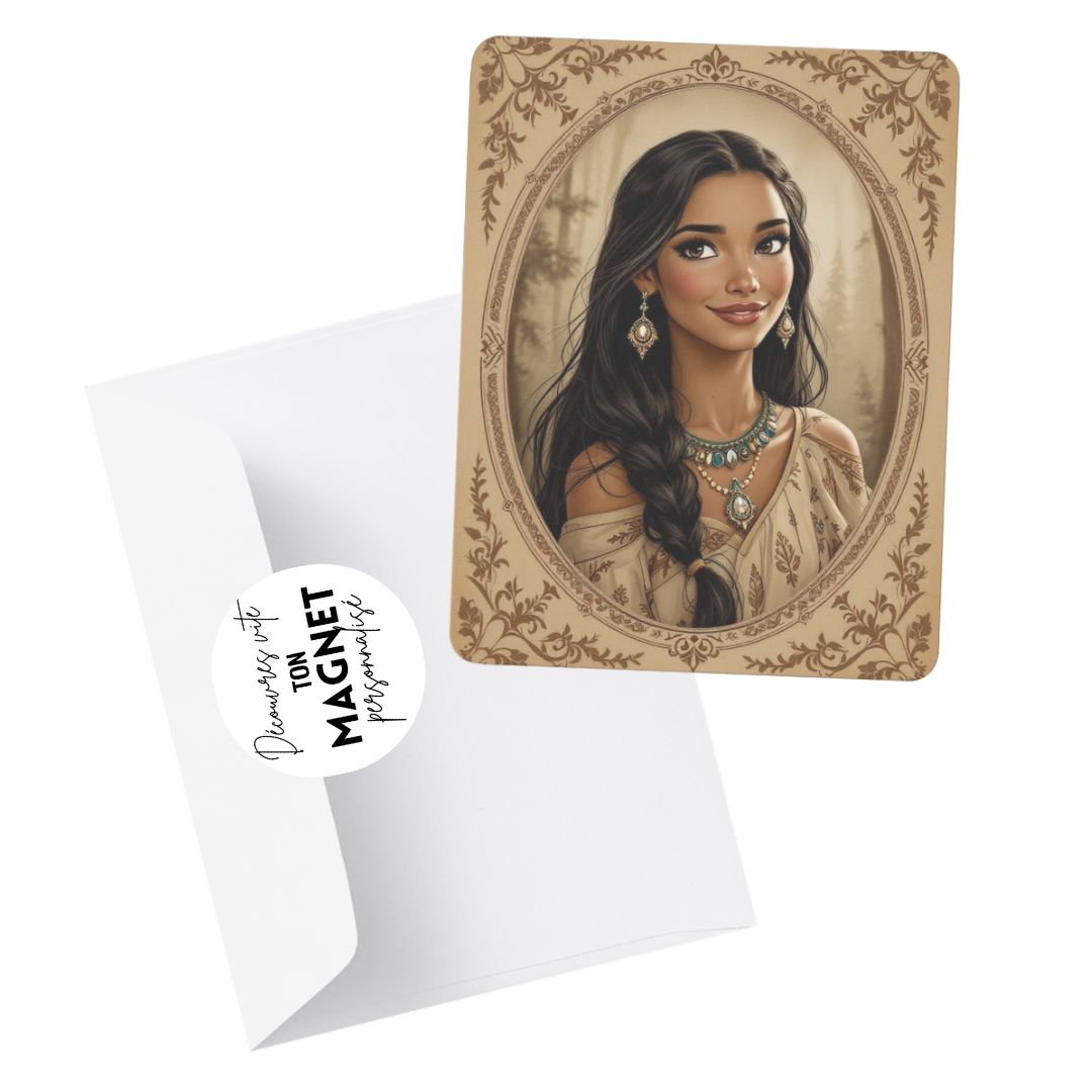 Pocahontas - Personnalisation | Vintage Personnalisation Disney Shop | Anylem Beauty Magnet 