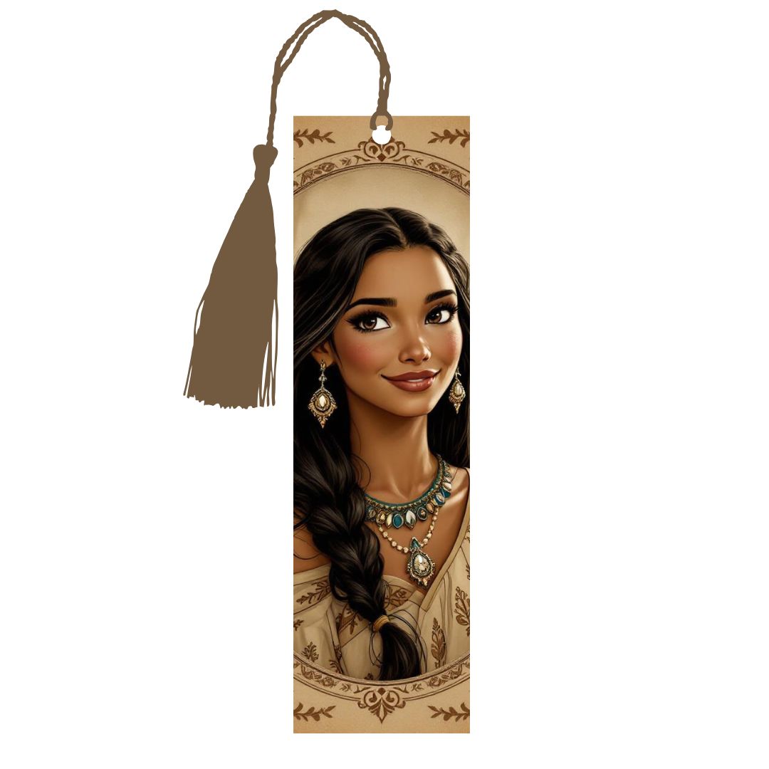 Pocahontas - Personnalisation | Vintage Personnalisation Disney Shop | Anylem Beauty Marque page 
