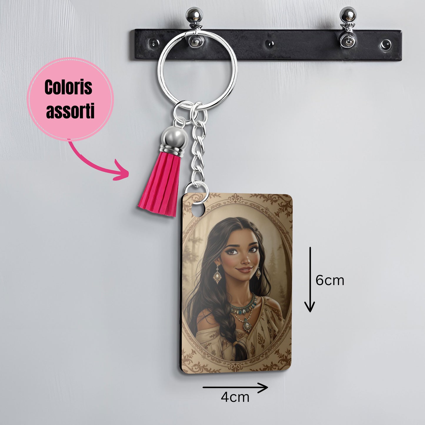Pocahontas - Personnalisation | Vintage Personnalisation Disney Shop | Anylem Beauty Porte clé 