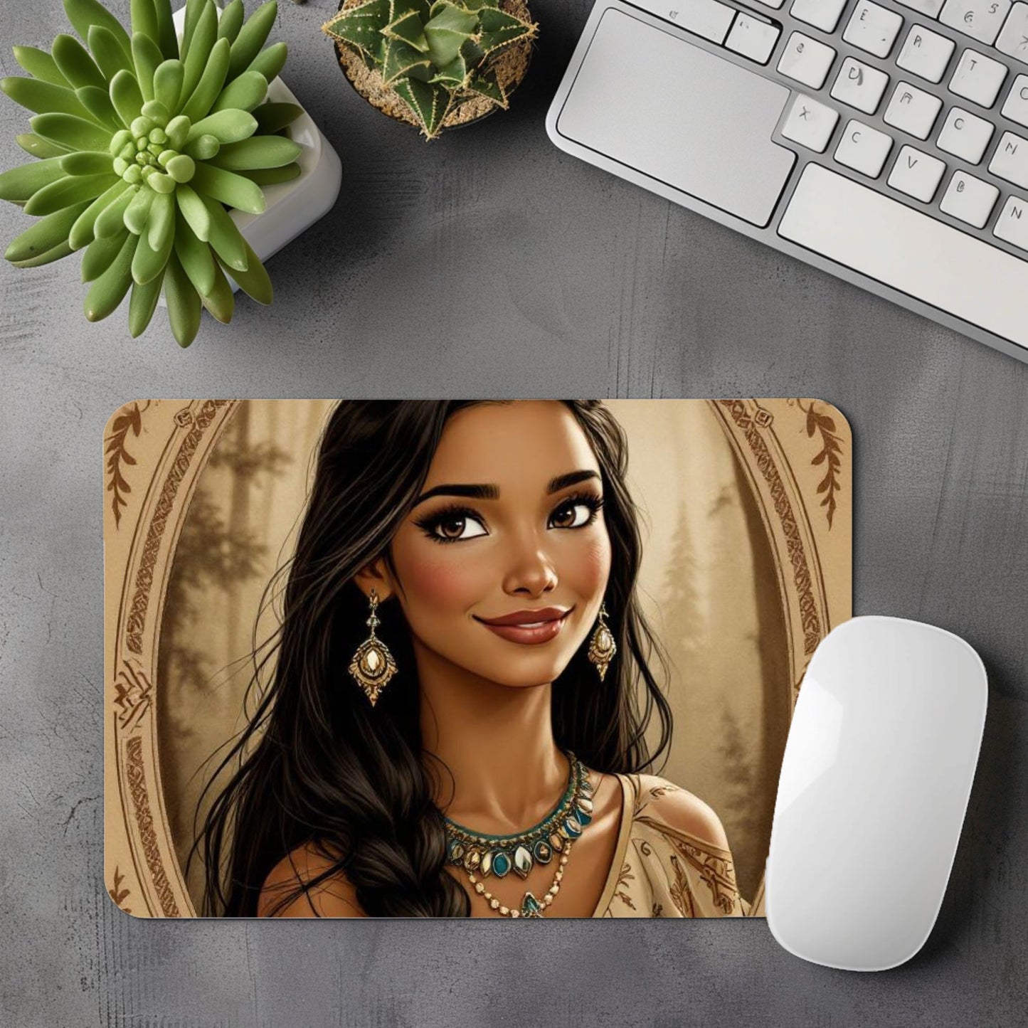 Pocahontas - Personnalisation | Vintage Personnalisation Disney Shop | Anylem Beauty Tapis 