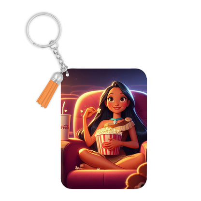 Pocahontas - Porte Clé avec prénom | Cinéma Porte-clés Disney Shop | Anylem Beauty 