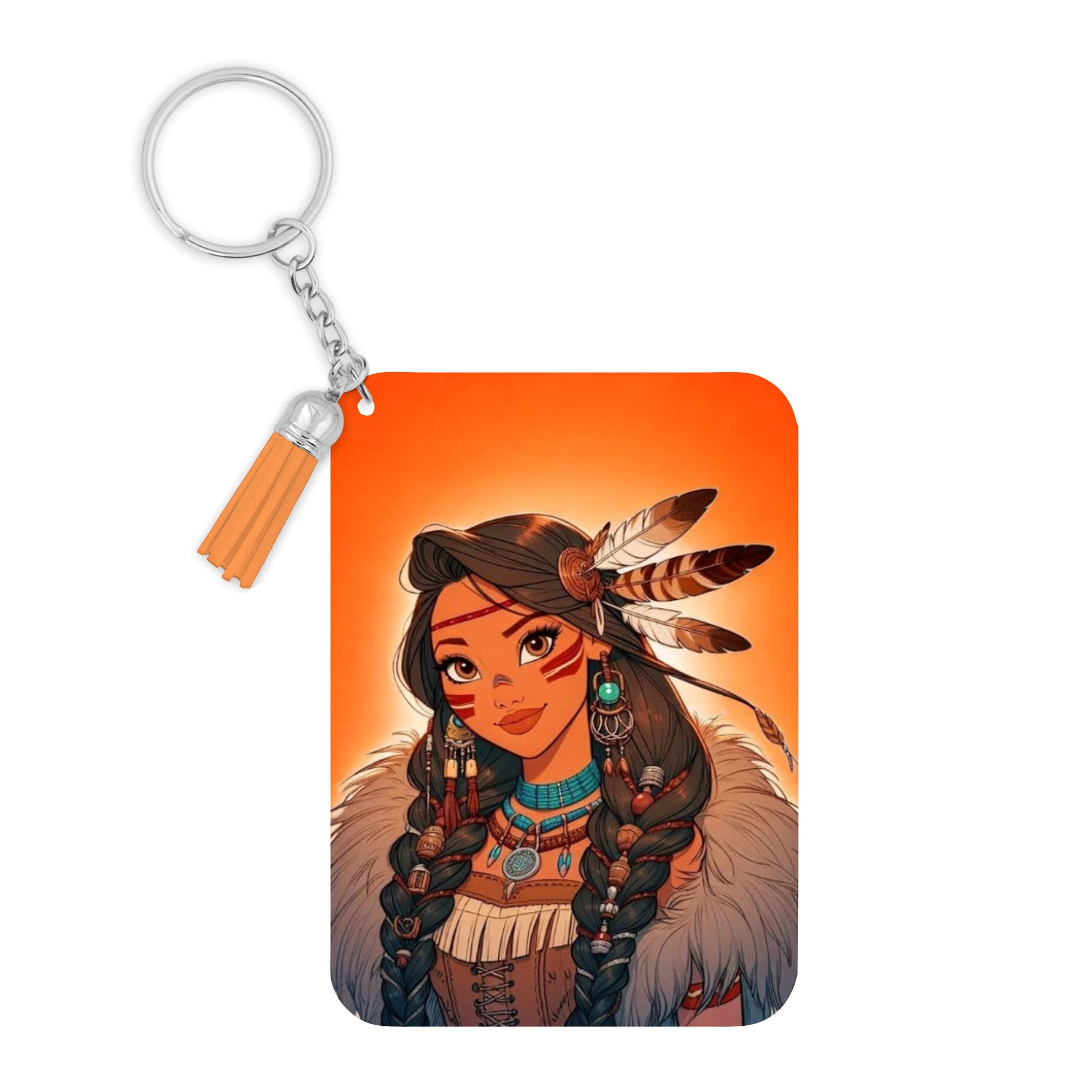 Pocahontas - Porte Clé avec prénom | Viking Porte-clés Disney Shop | Anylem Beauty 