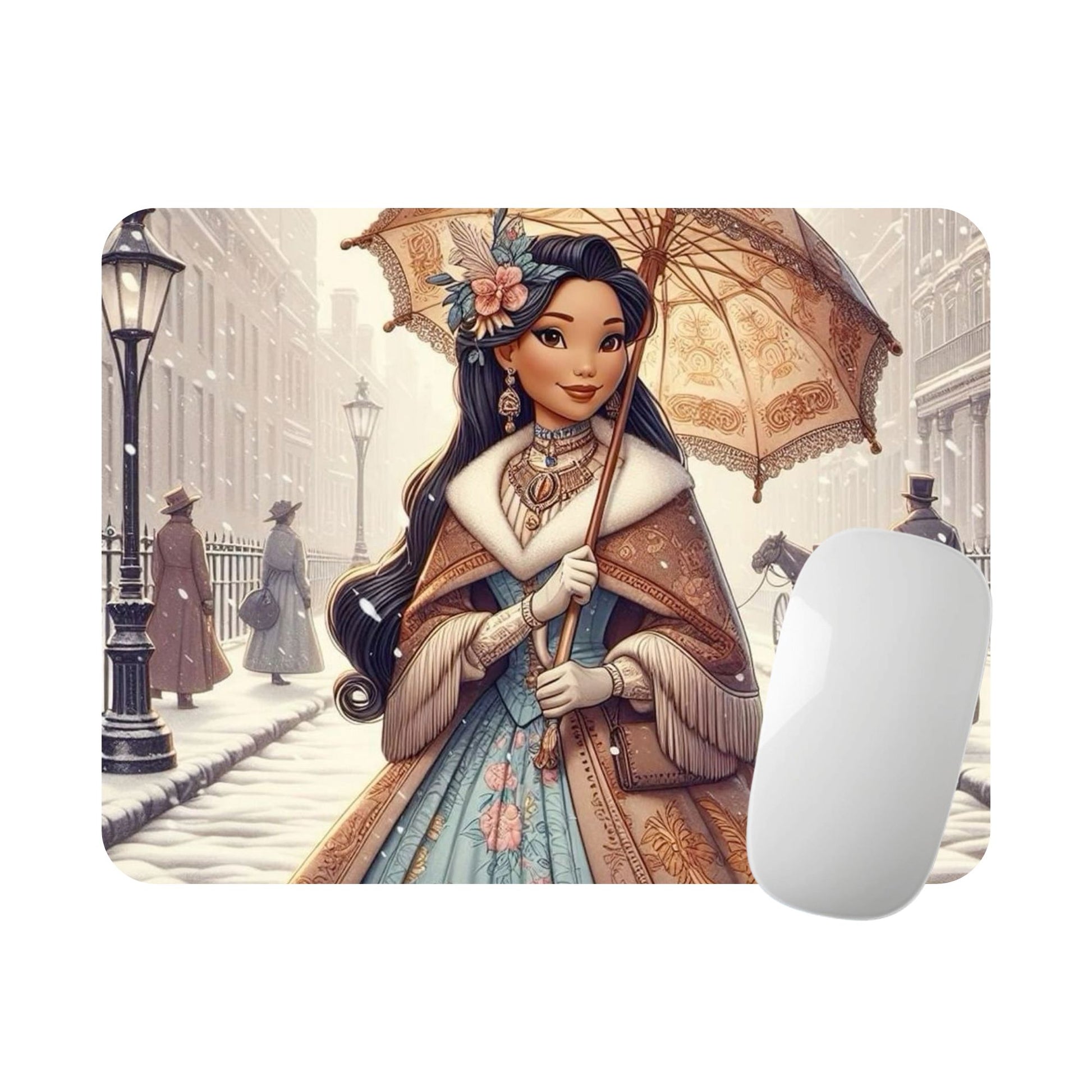 Pocahontas - Tapis de souris | Années 20 Tapis de souris Disney Shop | Anylem Beauty 