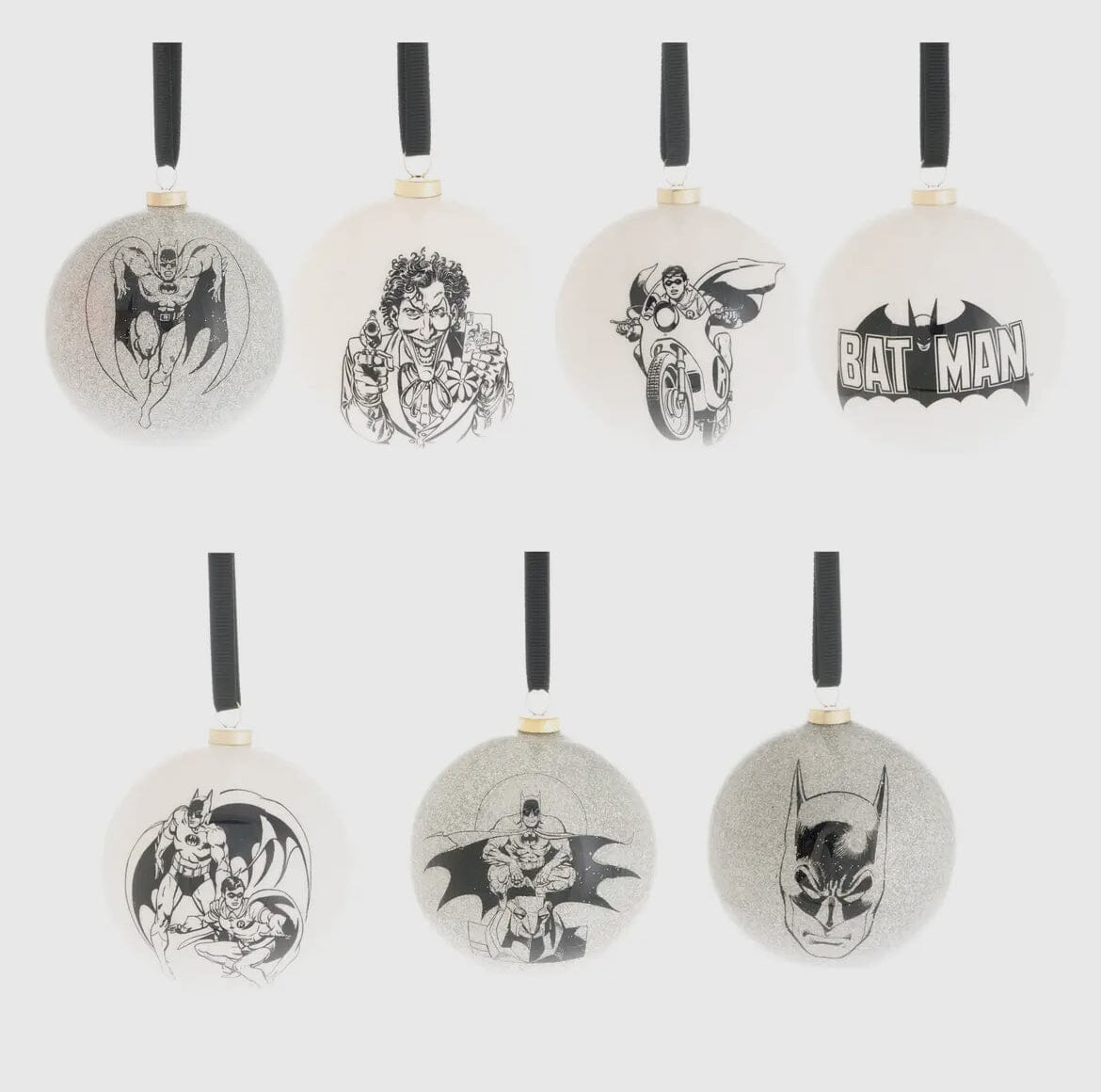 PRE COMMANDE Décoration - DC Comics - Lot de 7 Suspensions Batman WIDDOP and Co. 