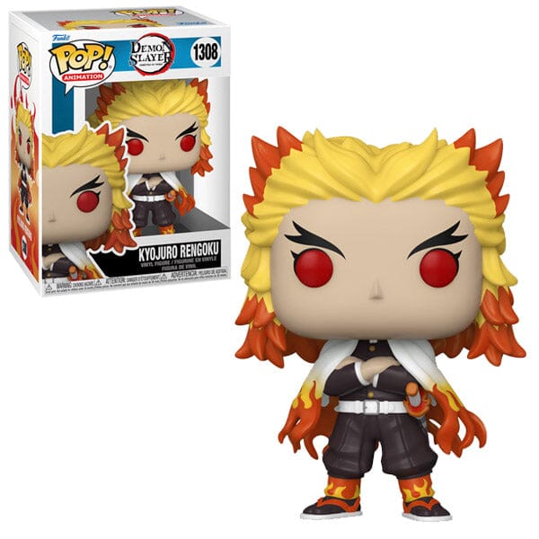 PRE COMMANDE Figurine - Pop Demon Slayer - Rengoku Figurines ID9 