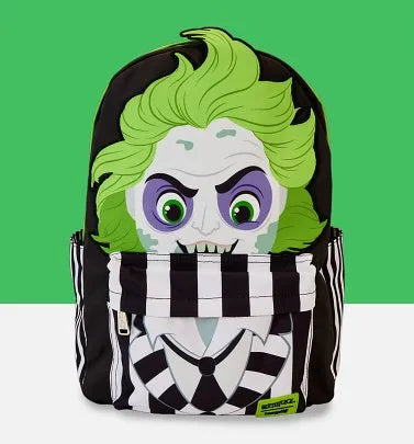 PRE COMMANDE Loungefly - Sac à Dos en nylon Beetlejuice ID9 