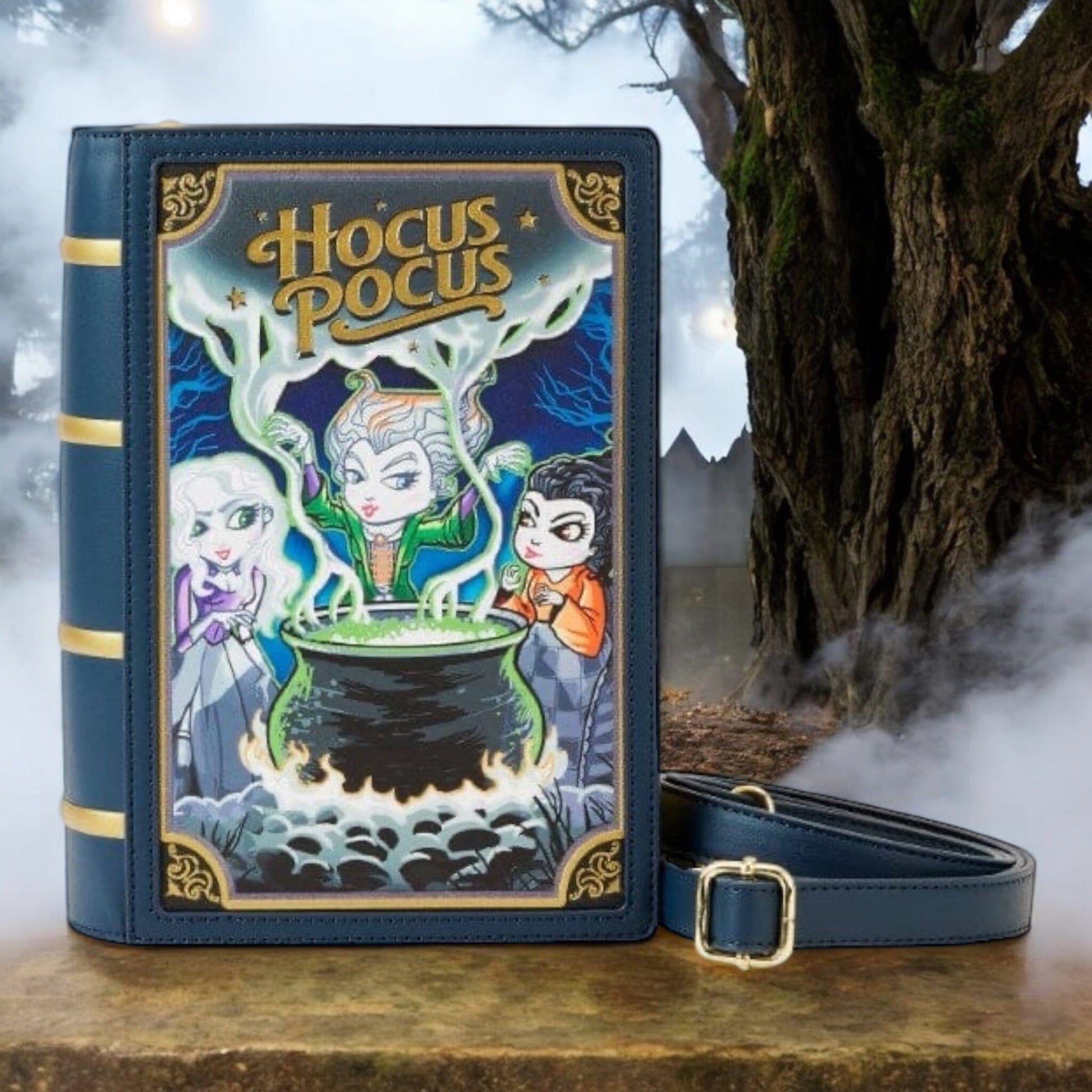 PRE COMMANDE Loungefly - Sac book bandoulière Hocus Pocus Bagages et maroquinerie ID9 