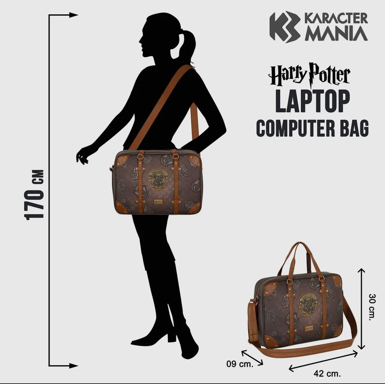 PRE COMMANDE Maroquinerie - Harry Potter - Sac pour ordinateur portable Bagages et maroquinerie KARACTERMANIA 