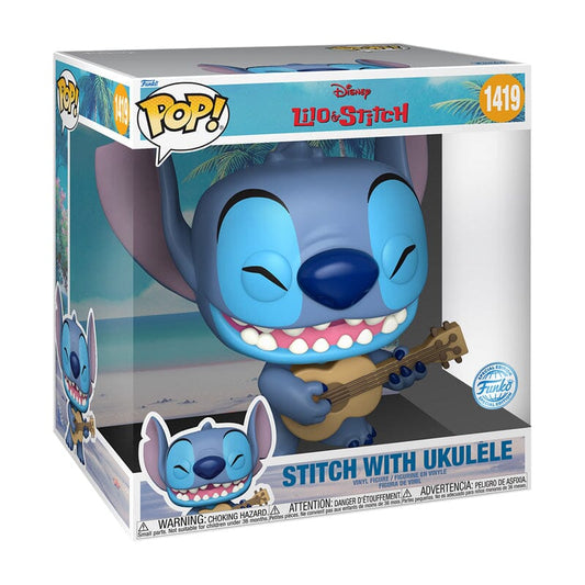 PRE COMMANDE - Stitch - Pop Jumbo 25cm Figurines ID9 