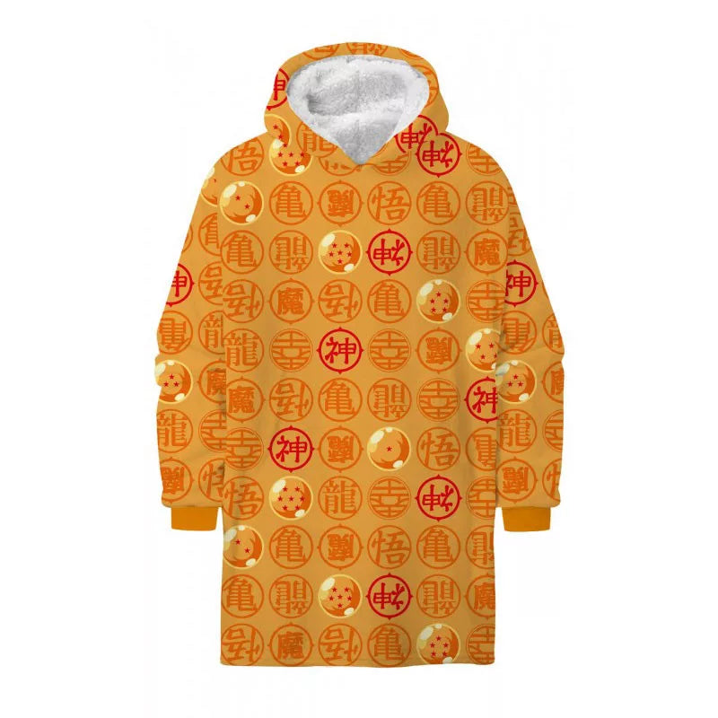 PRE COMMANDE Vêtements - Poncho polaire adulte Dragon Ball Z Vêtements Javoli 