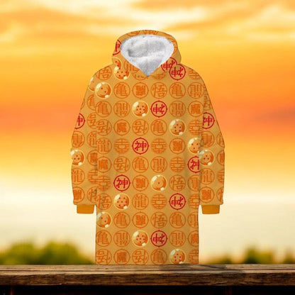 PRE COMMANDE Vêtements - Poncho polaire adulte Dragon Ball Z Vêtements Javoli 