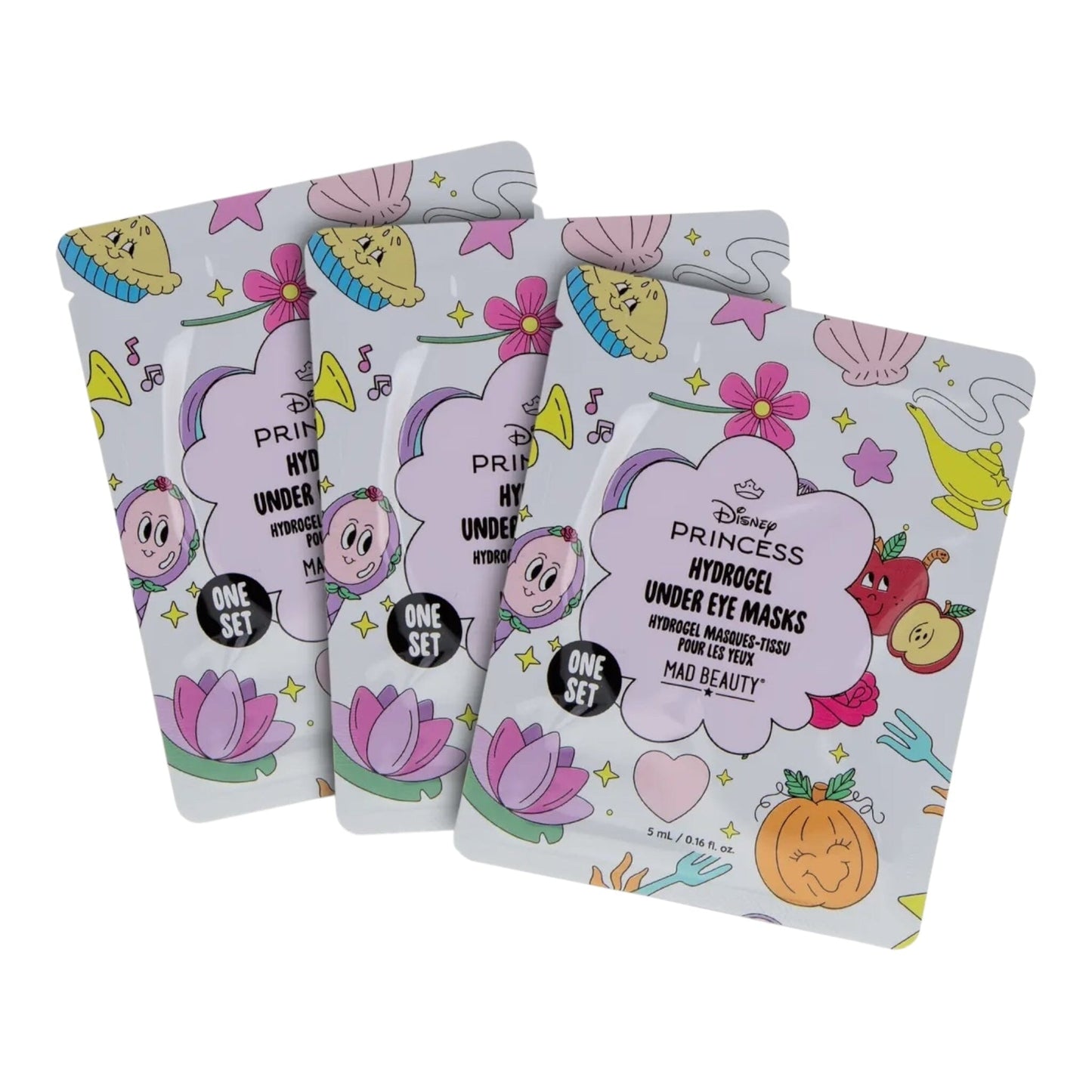 Princesses - Patchs hydrogel Masques Visage Disney Shop | Anylem Beauty 