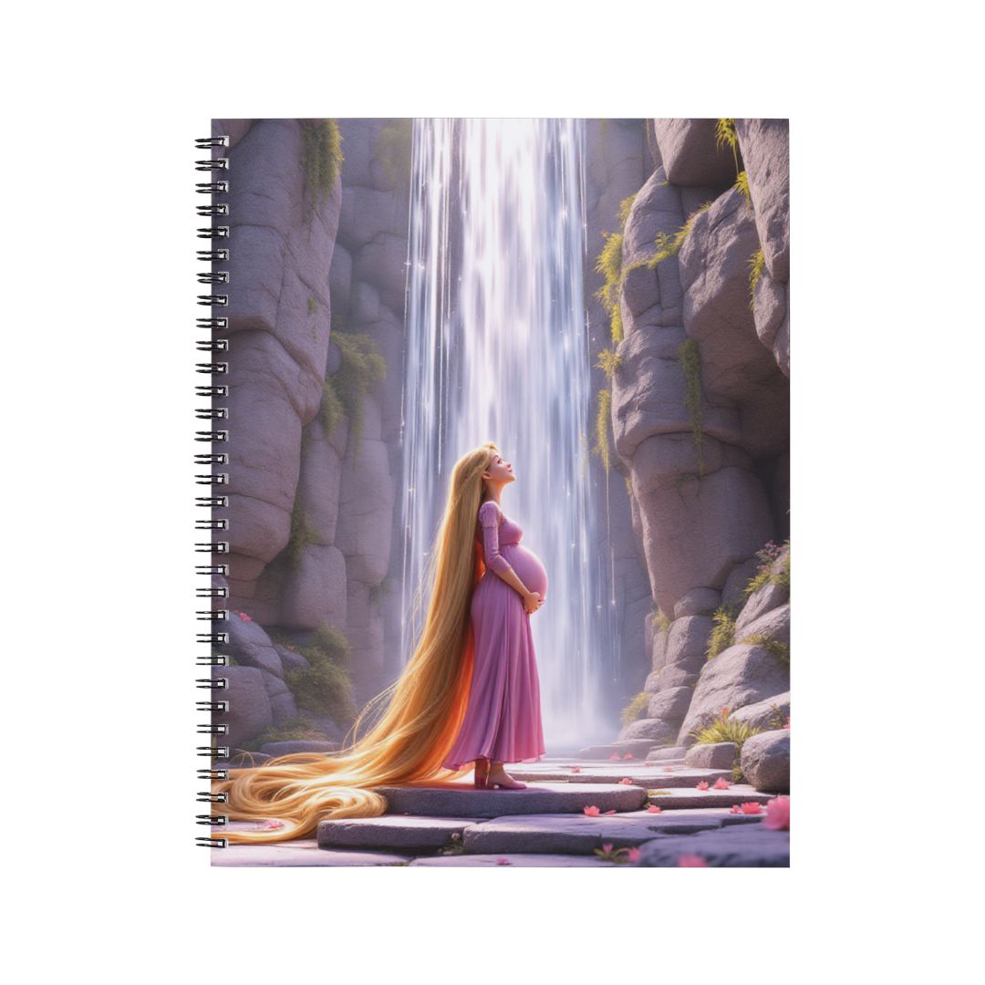 Raiponce - Carnet spirale A5 | Grossesse Carnets et bloc-notes Disney Shop | Anylem Beauty 