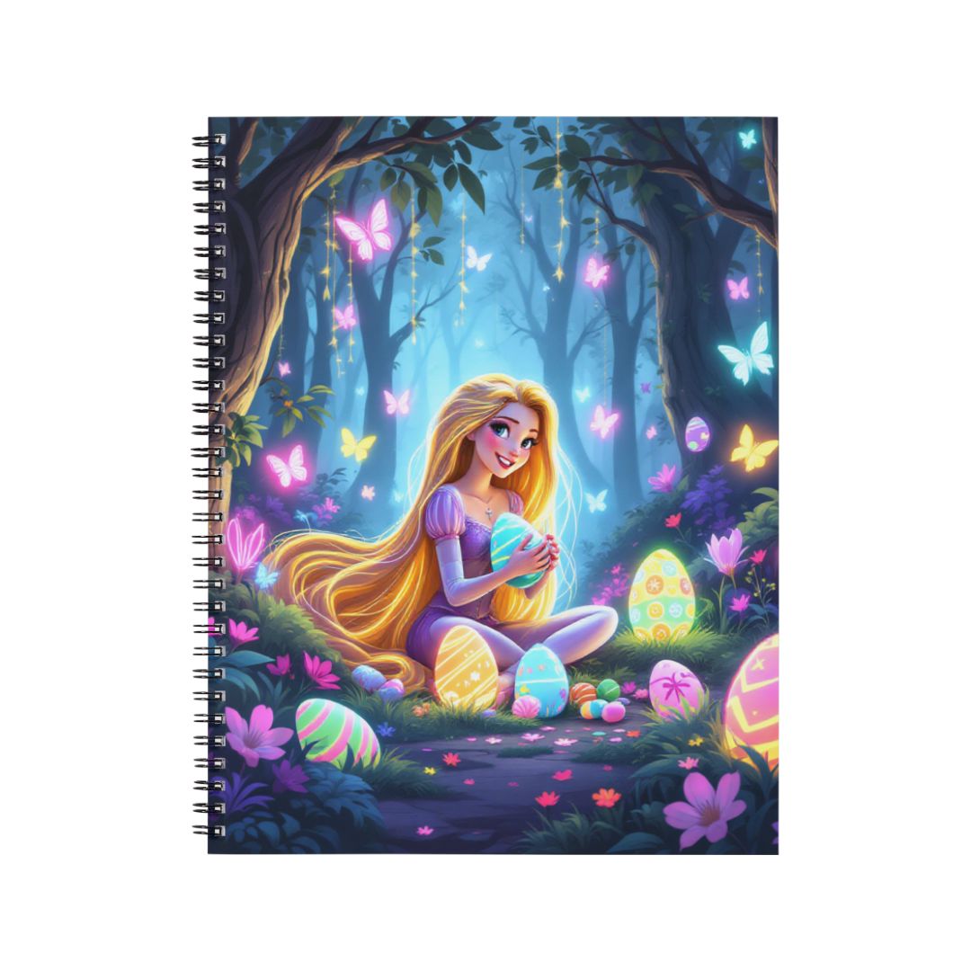 Raiponce - Carnet spirale A5 | Pâques Carnets et bloc-notes Disney Shop | Anylem Beauty 