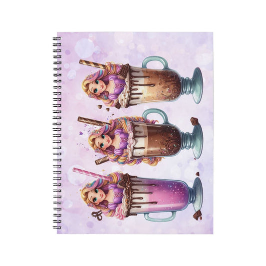 Raiponce - Carnet spirale A5 | Triple Milkshake Carnets et bloc-notes Disney Shop | Anylem Beauty 