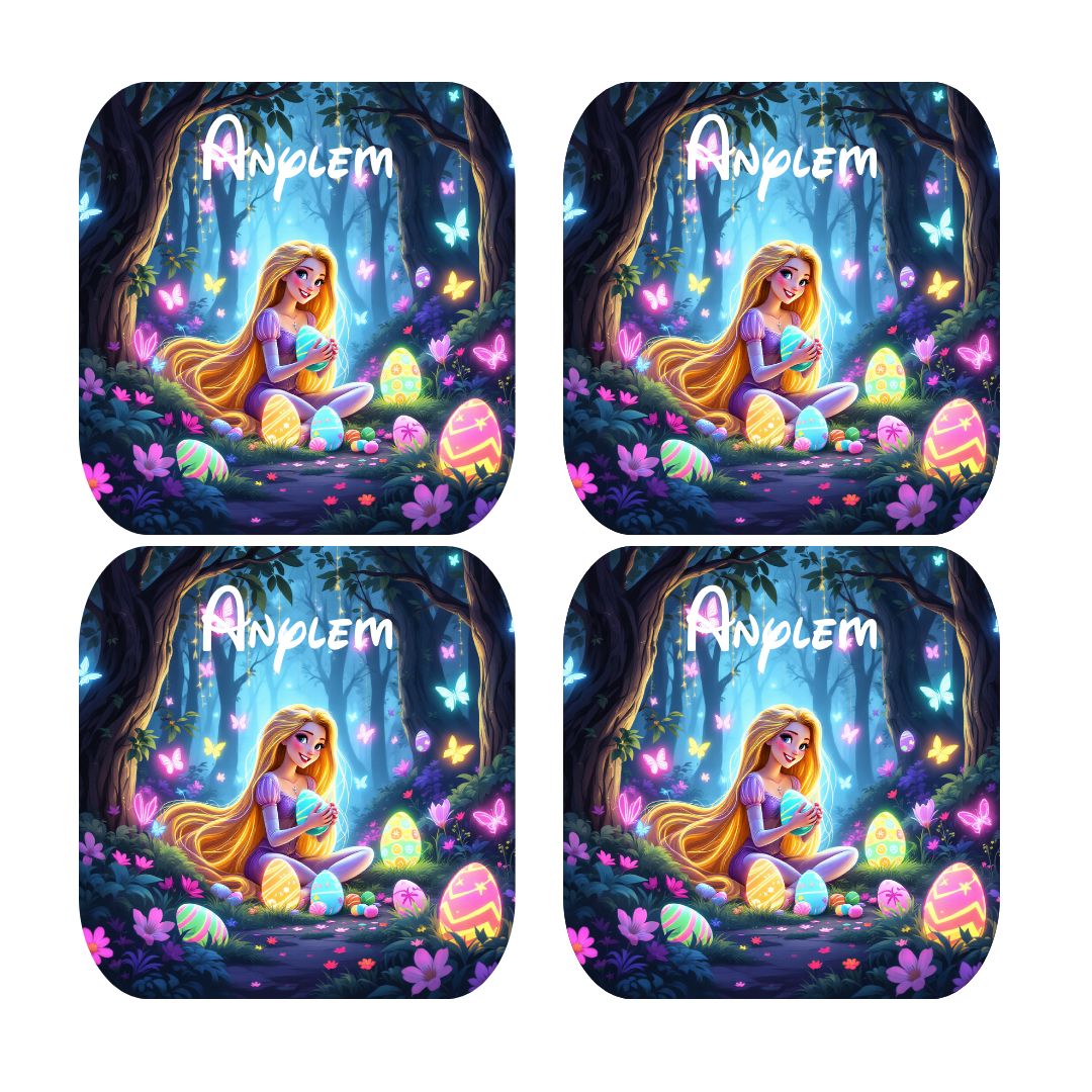 Raiponce - Dessous de verre | Pâques Dessous de verres Disney Shop | Anylem Beauty 