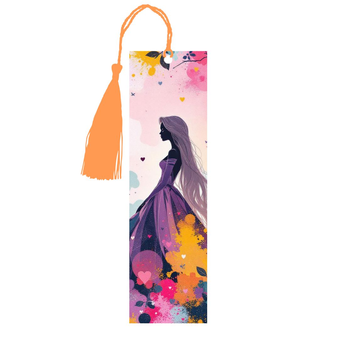 Raiponce - Personnalisation | Aquarelle Personnalisation Disney Shop | Anylem Beauty Marque page 