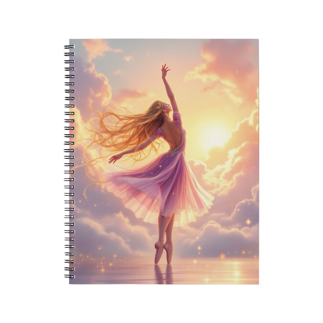 Raiponce - Personnalisation | Danseuse Personnalisation Disney Shop | Anylem Beauty Carnet de notes A5 