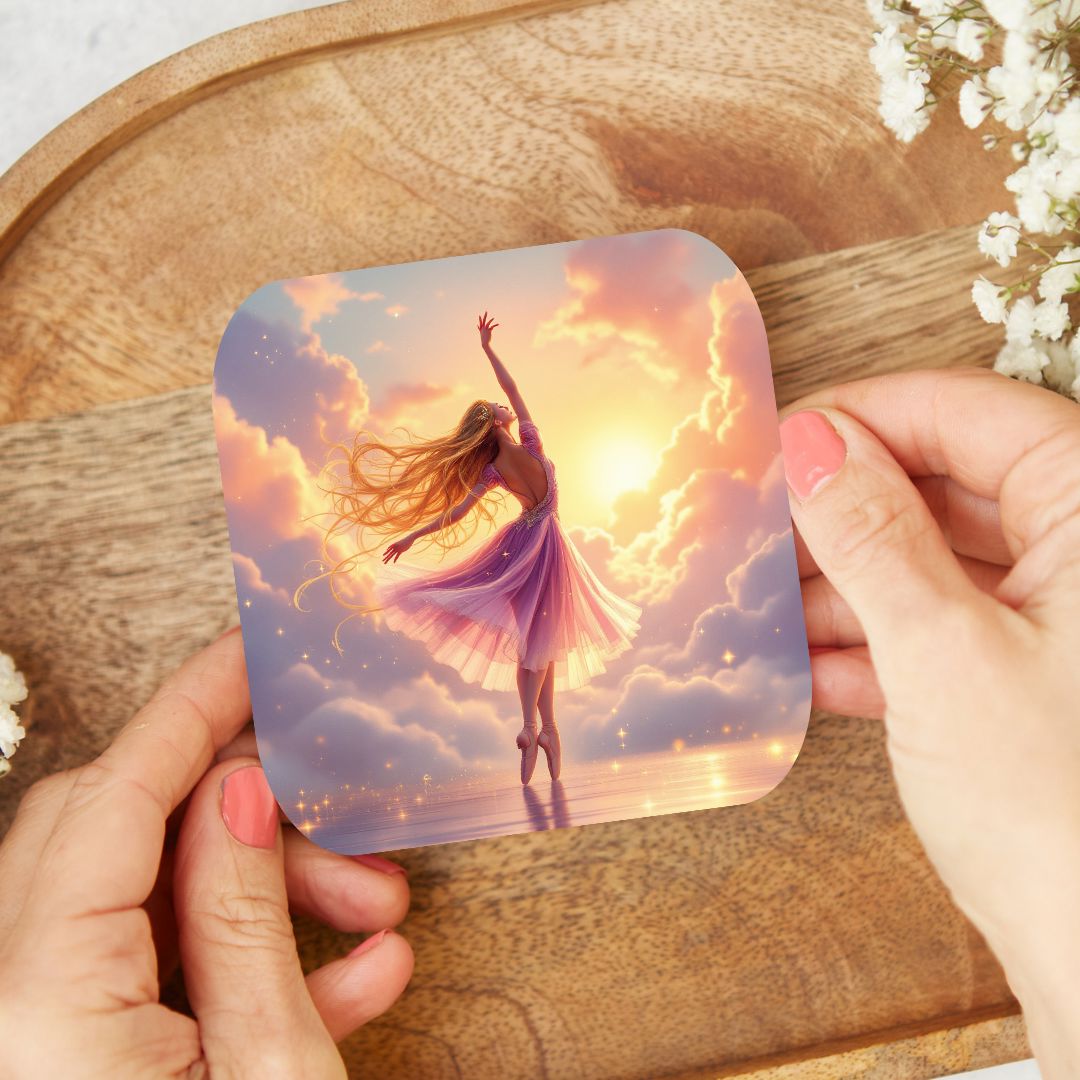 Raiponce - Personnalisation | Danseuse Personnalisation Disney Shop | Anylem Beauty Dessous de verres 