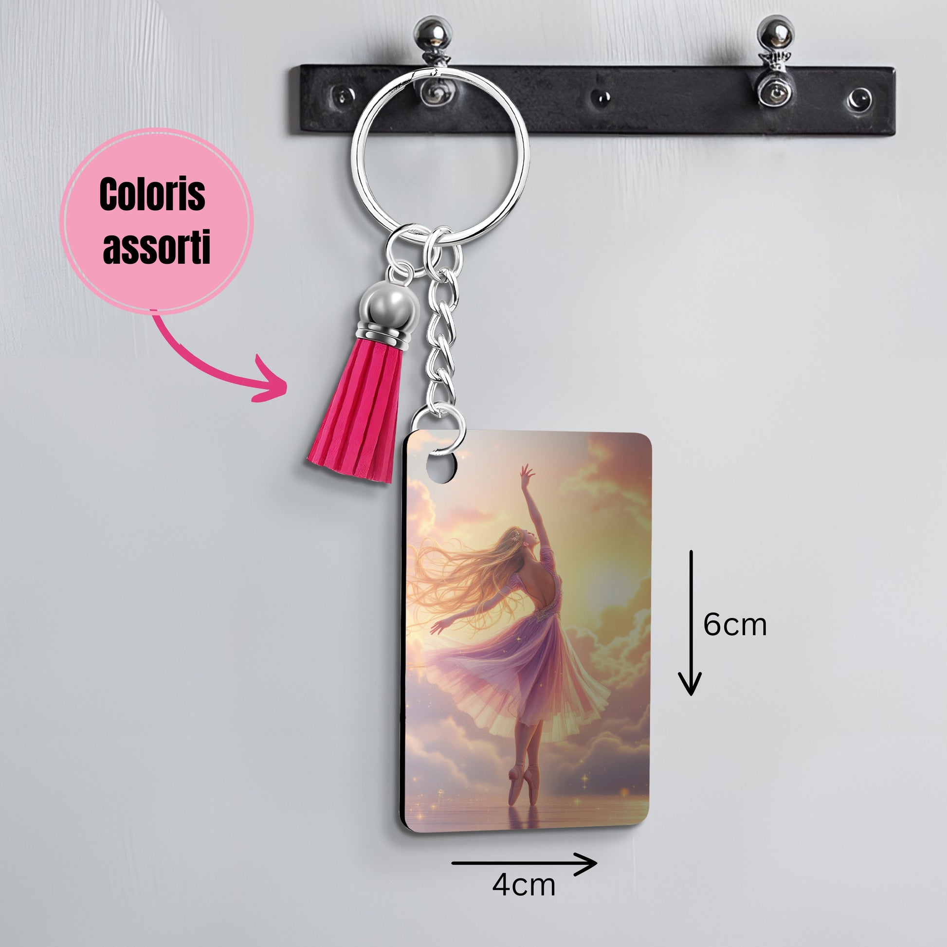 Raiponce - Personnalisation | Danseuse Personnalisation Disney Shop | Anylem Beauty Porte clé 