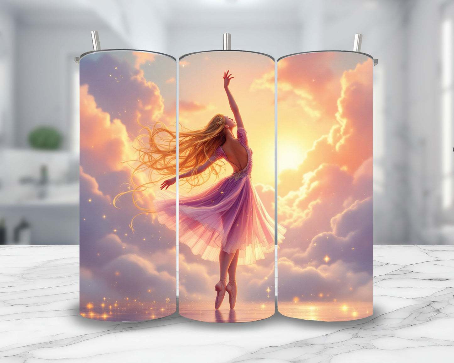 Raiponce - Personnalisation | Danseuse Personnalisation Disney Shop | Anylem Beauty Thermos 570ml 