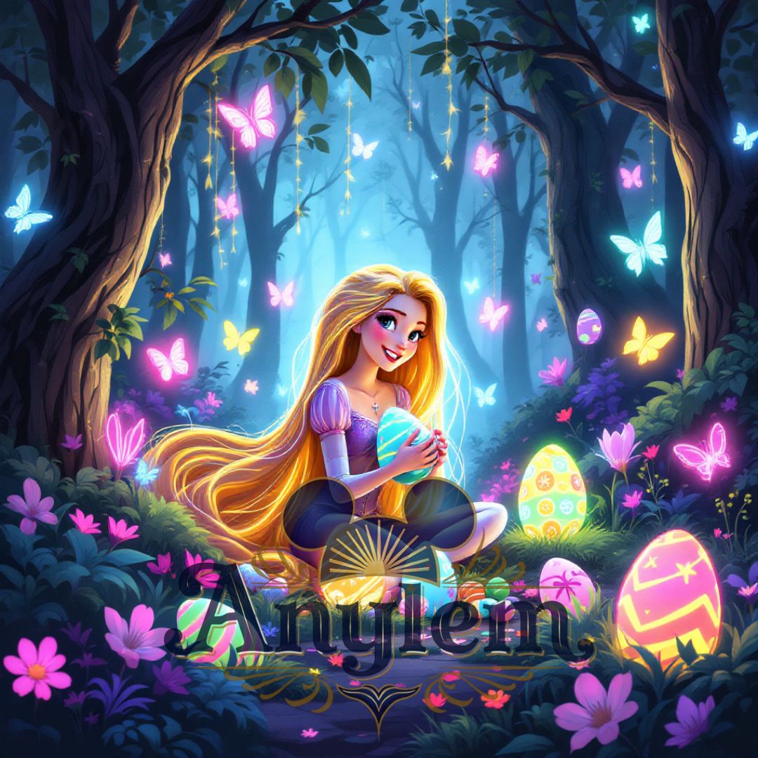 Raiponce - Personnalisation | Pâques Personnalisation Disney Shop | Anylem Beauty 