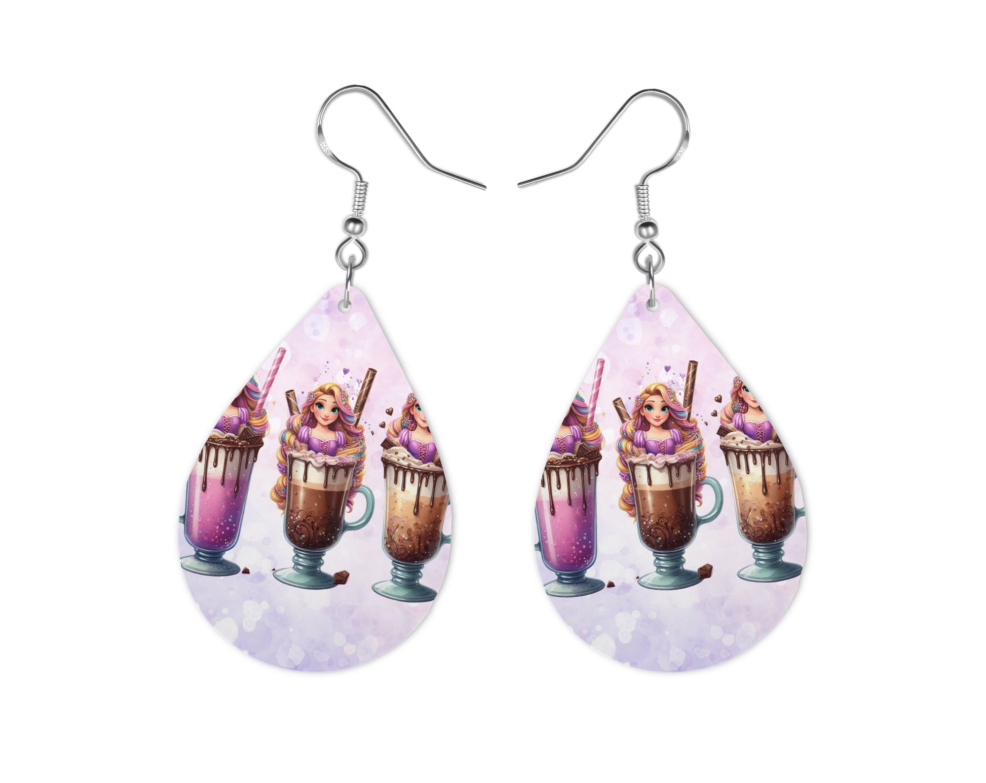 Raiponce - Personnalisation | Triple Milkshake Personnalisation Disney Shop | Anylem Beauty Boucle d’oreilles 