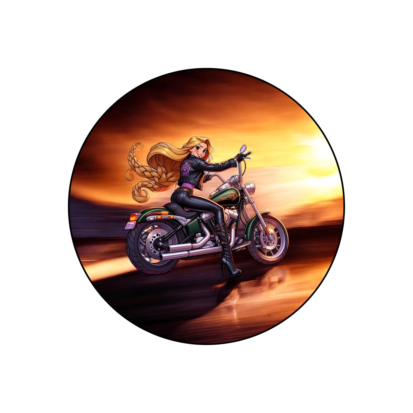 Raiponce - Phone Grip | Biker Phone Grip Disney Shop | Anylem Beauty 