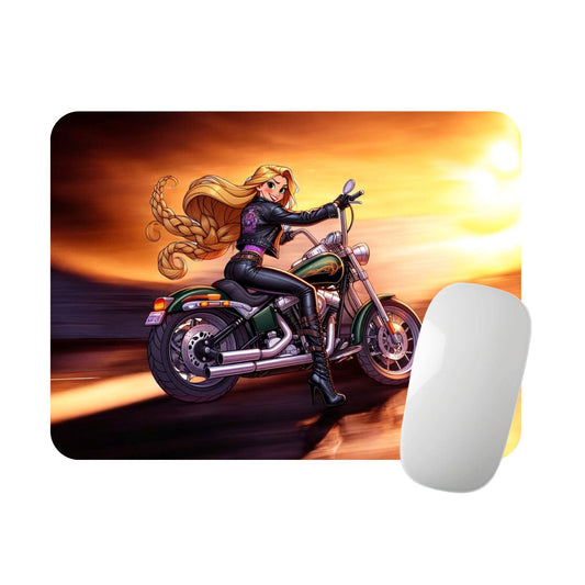 Raiponce - Tapis de souris | Biker Tapis de souris Disney Shop | Anylem Beauty 