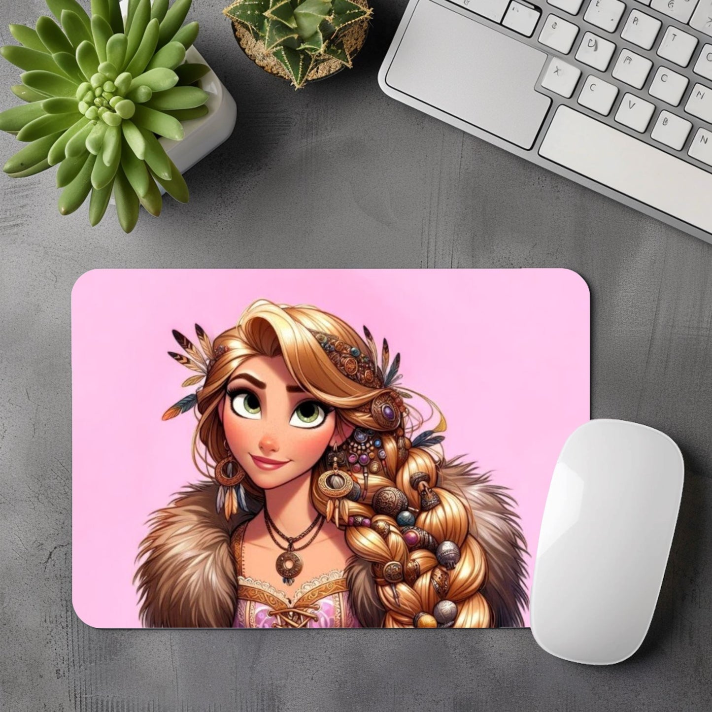 Raiponce - Tapis de souris | Viking Tapis de souris Disney Shop | Anylem Beauty 