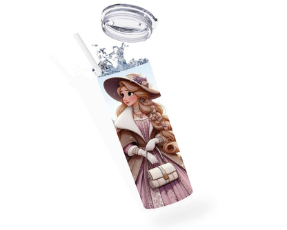 Raiponce - Thermos en acier inoxydable 600ml | Années 20 Thermos inoxydable Disney Shop | Anylem Beauty 