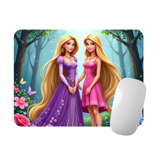 Raiponce x Barbie - Tapis de Souris Tapis de souris Disney Shop | Anylem Beauty 