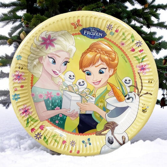 Reine des Neiges - Lot de 8 Assiettes de Table Arts de la Table Disney 