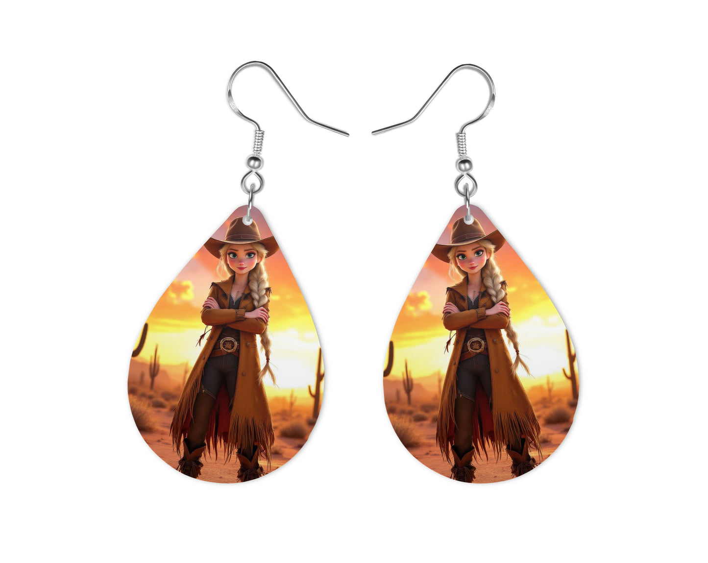 Reine des Neiges - Personnalisation | Western Personnalisation Disney Shop | Anylem Beauty Boucle d’oreilles 