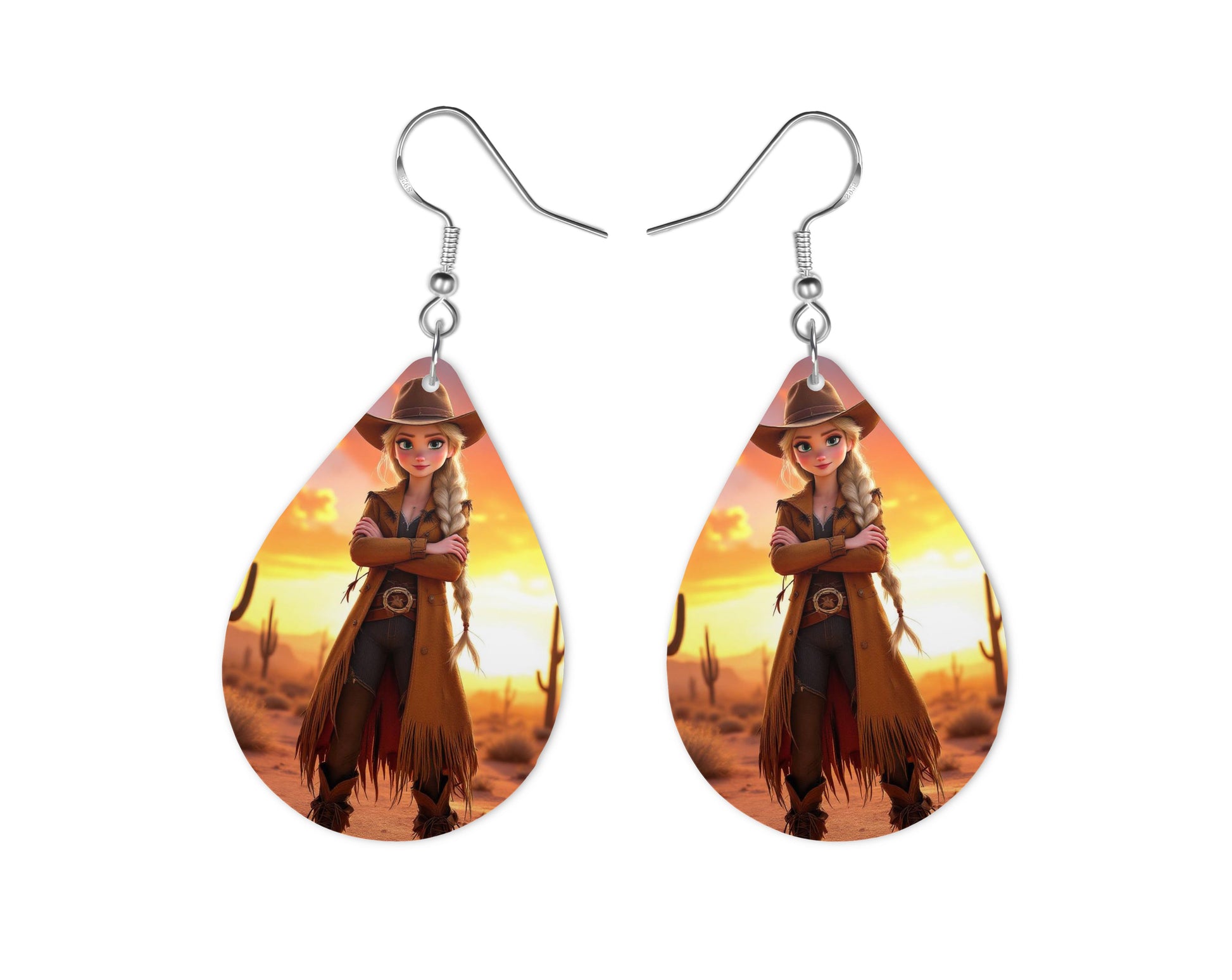 Reine des Neiges - Personnalisation | Western Personnalisation Disney Shop | Anylem Beauty Boucle d’oreilles 