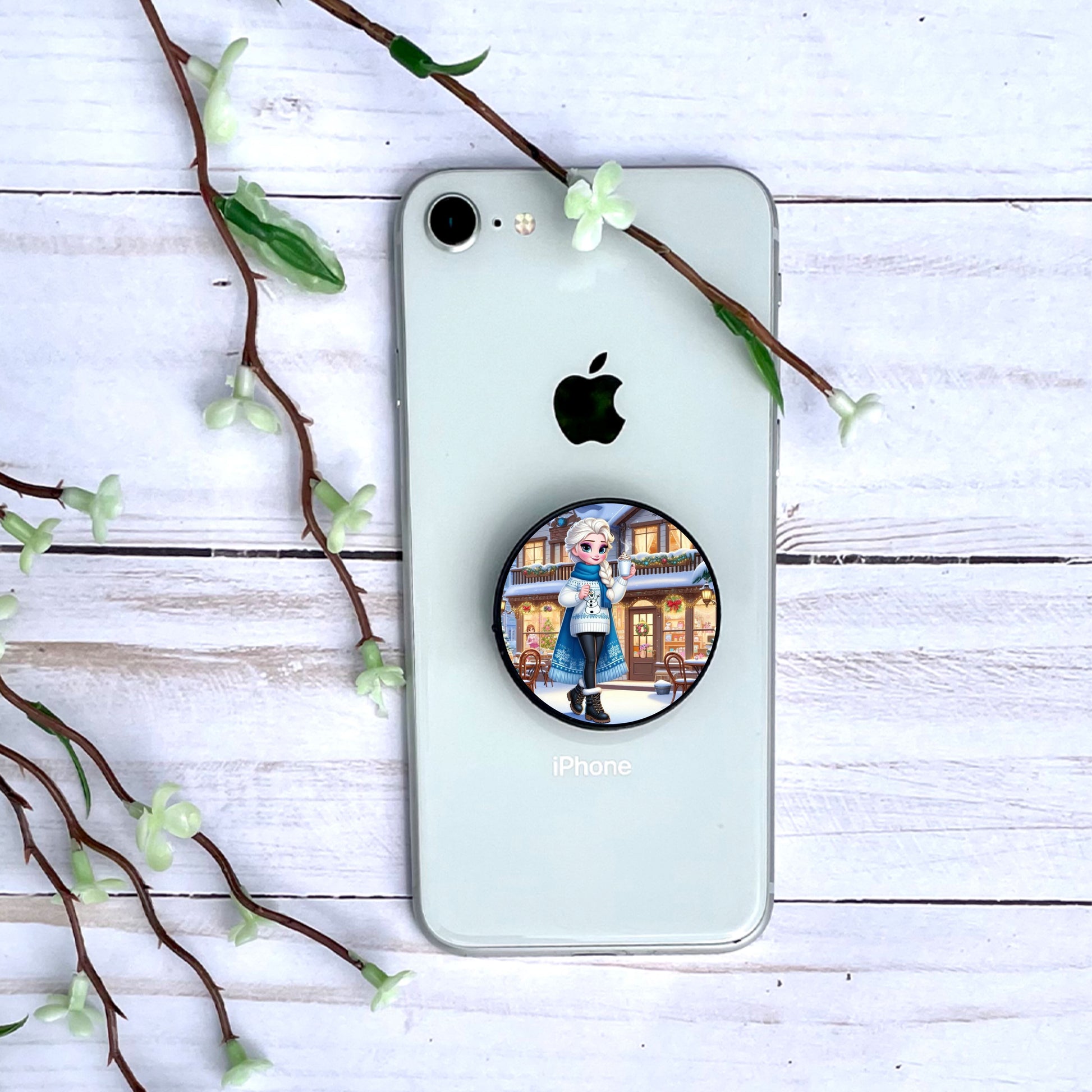 Reine des Neiges - Phone Grip | Hivernal Phone Grip Disney Shop | Anylem Beauty 