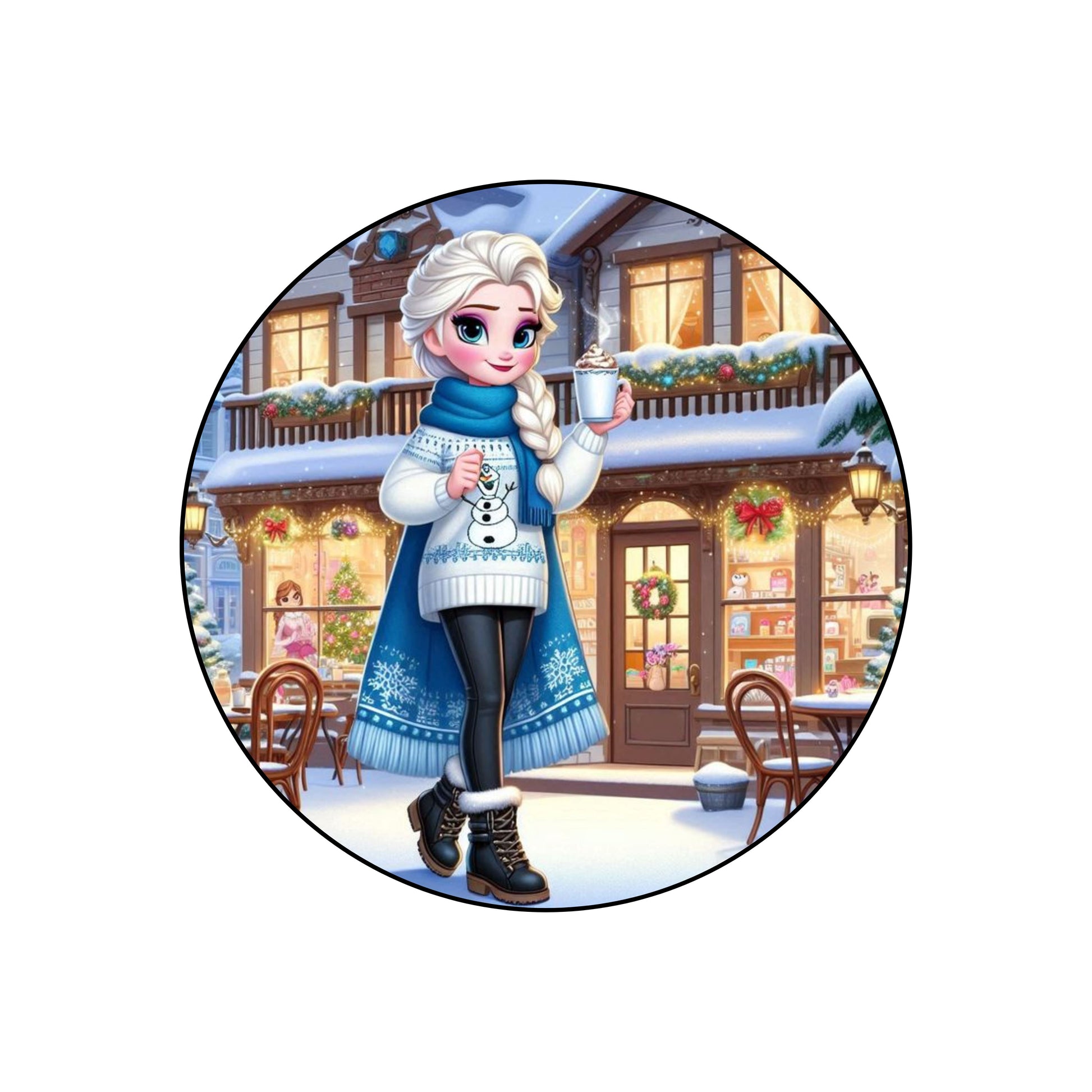 Reine des Neiges - Phone Grip | Hivernal Phone Grip Disney Shop | Anylem Beauty 