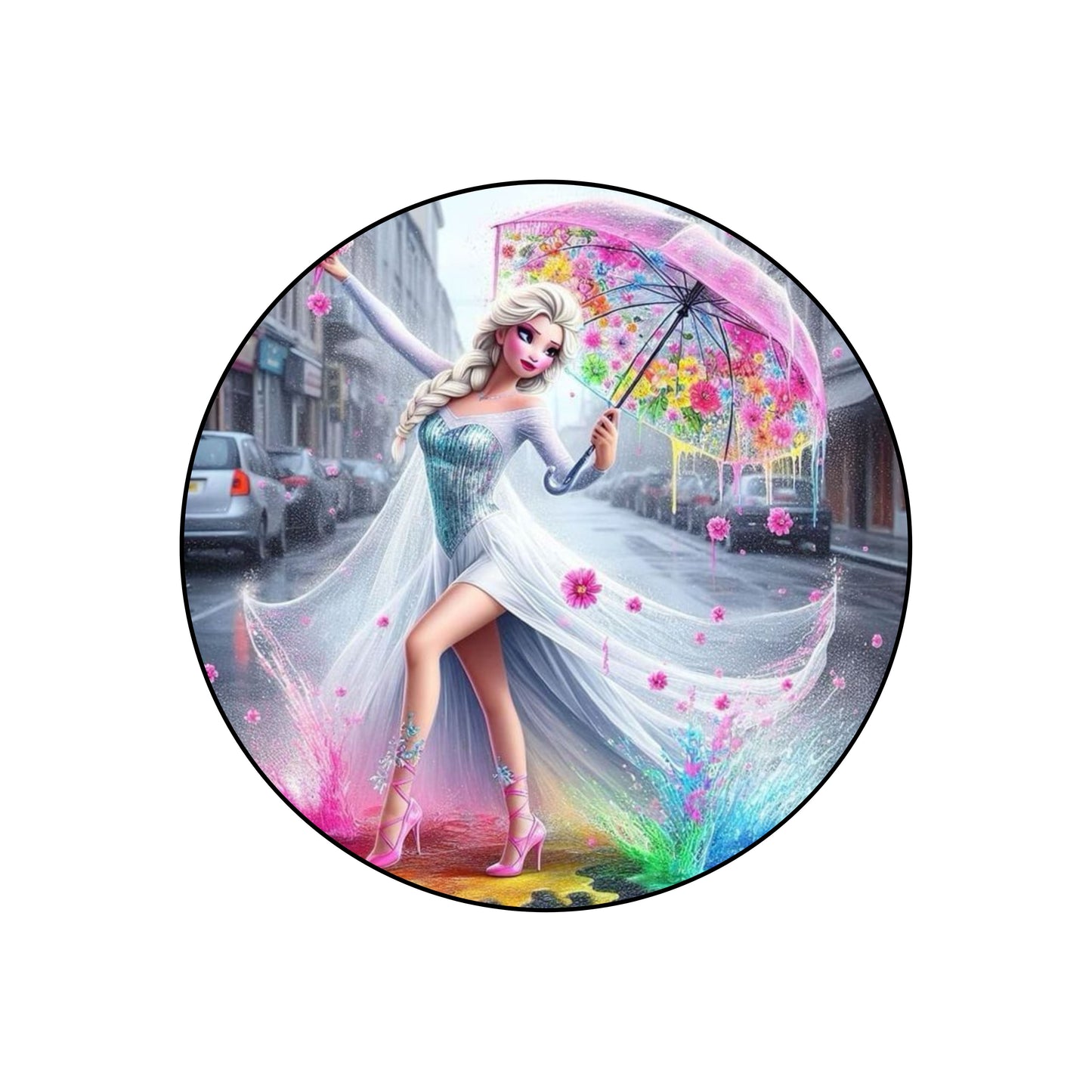 Reine des Neiges - Phone Grip | Rainbow Phone Grip Disney Shop | Anylem Beauty 